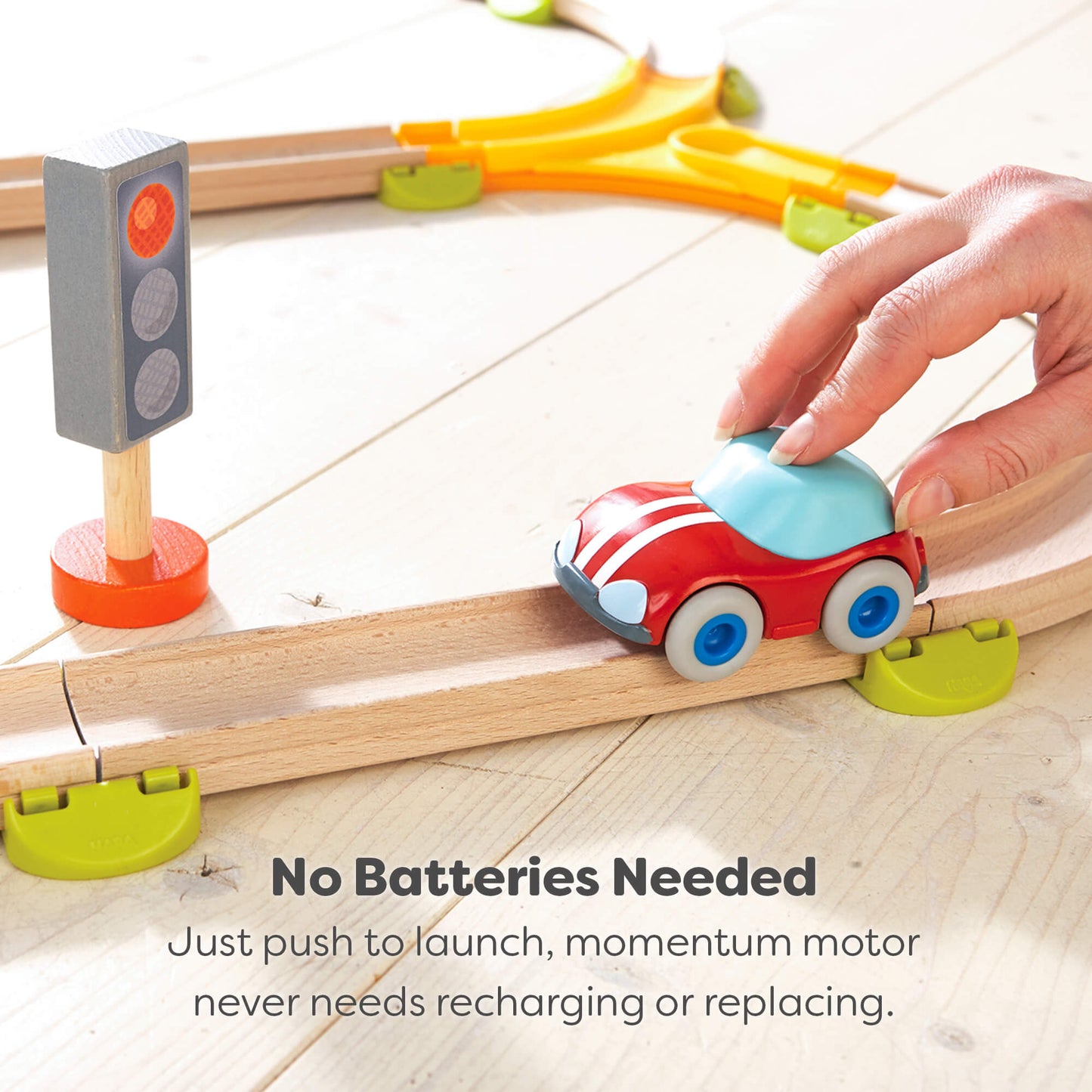 HABA Cars Red Speedster with Momentum Motor