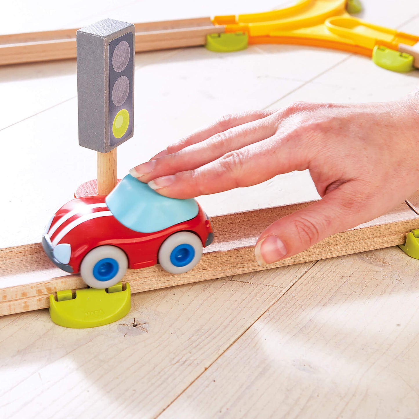 HABA Cars Red Speedster with Momentum Motor