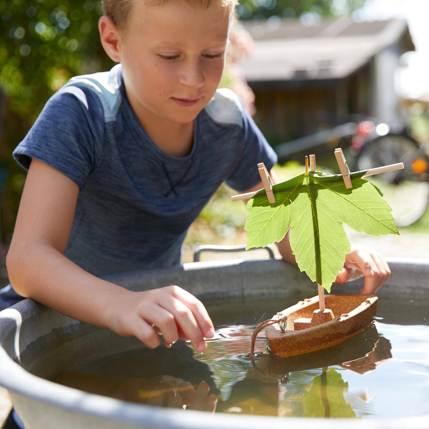 Kids Cork Boat DIY Activity Kit