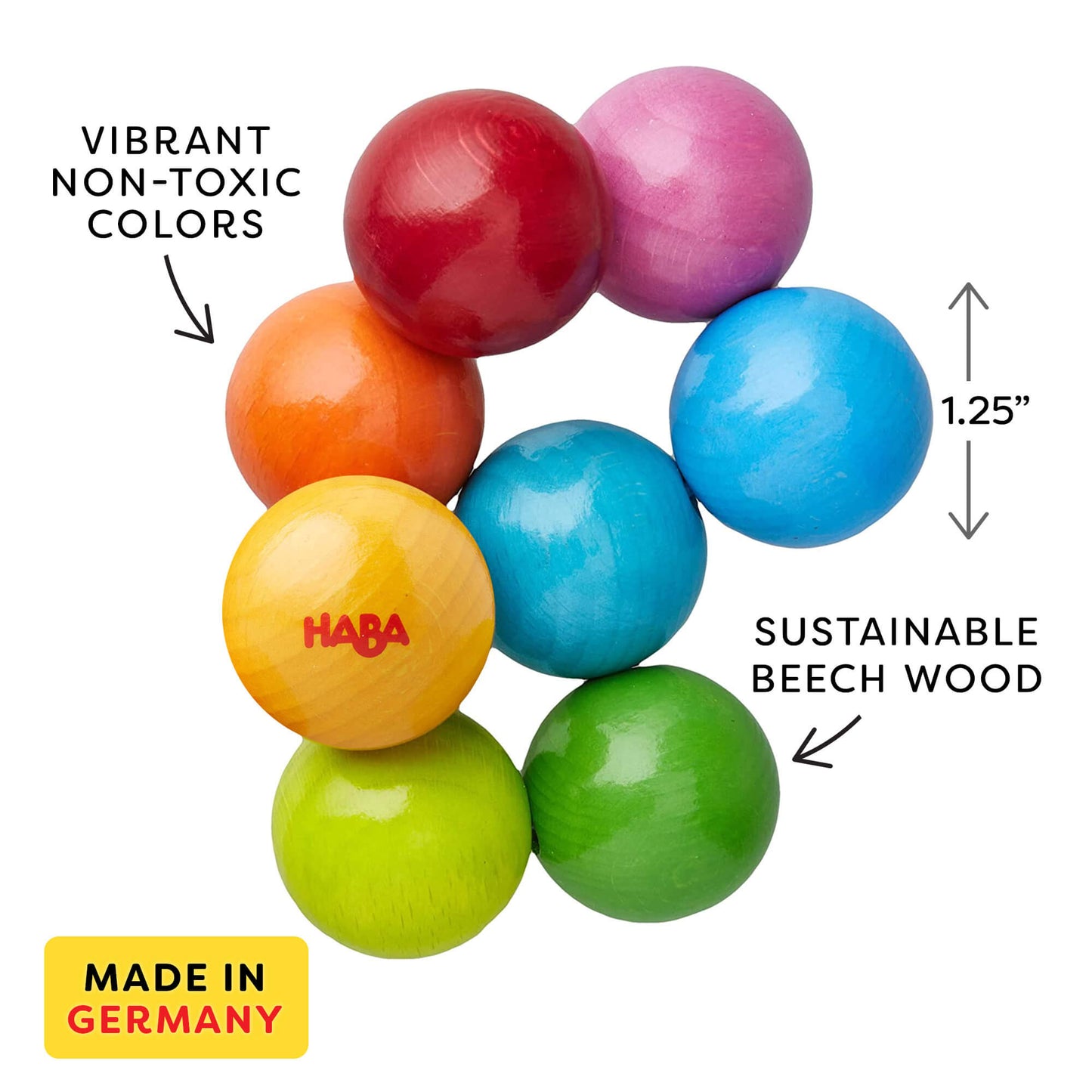Wooden Clutching Toy