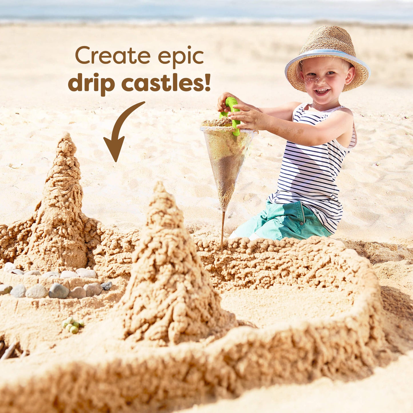 Spilling Funnel Sand and Water Mixing Toy